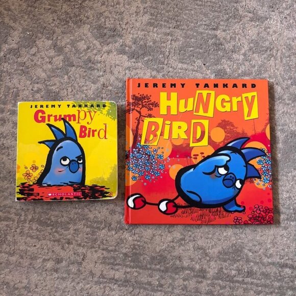 Grumpy Bird + Hungry Bird Book Set - Picture 1 of 8